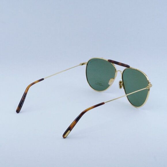 🕶️ New Tom Ford Raphael 02 FT0995 30N Sunglasses - Gold Frame, Green Lenses - Picture 10 of 11
